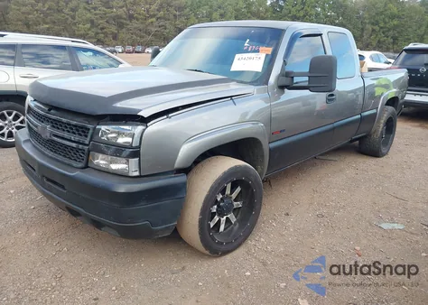 2006 Chevrolet Silverado 2500Hd Lt1 из США, поврежденный, VIN 1GCHC29D76E168063